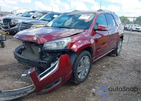 2015 GMC Acadia Denali z USA, uszkodzony, nr VIN 1GKKRTKD8FJ244549